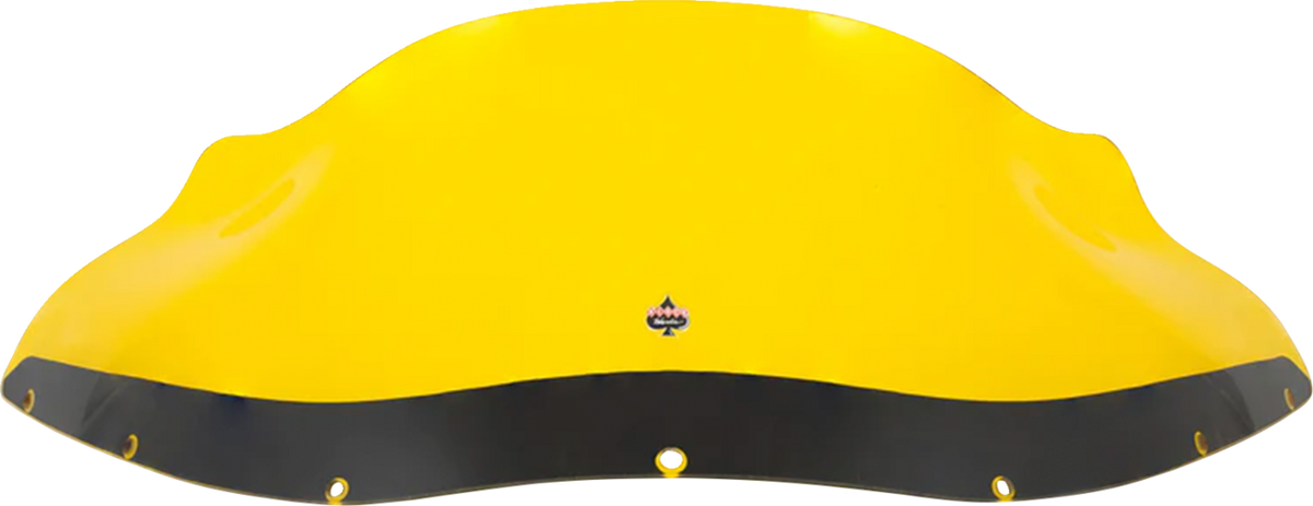 Kolor Flare® Windshield - 9" - Yellow - FXRP