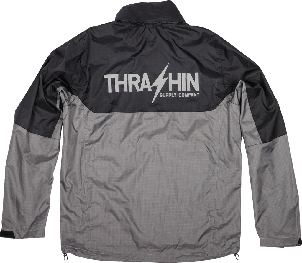 Mission WP Rain Jacket - Black/Gray - XL