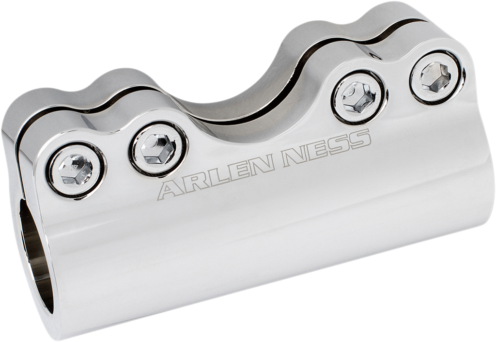 Modular Adjustable Handlebar Clamp - 1-1/4" - Chrome