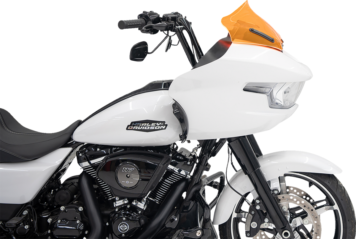 Ice Flare® Windshield - 10" - Orange Ice - '23-'26 FLTRX/FLTRT