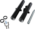 Fork Legs - Black Anodized - Hot Legs - Custom Single Disc - Smooth - '08-'13