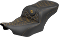 Roadsofa™ Seat - without Backrest - Gold Stitch - FLH/FLT '23-'25