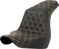 Step-Up Seat - Full Lattice Stitch - Gold Stitch - FXLR/FLSB '18-'21