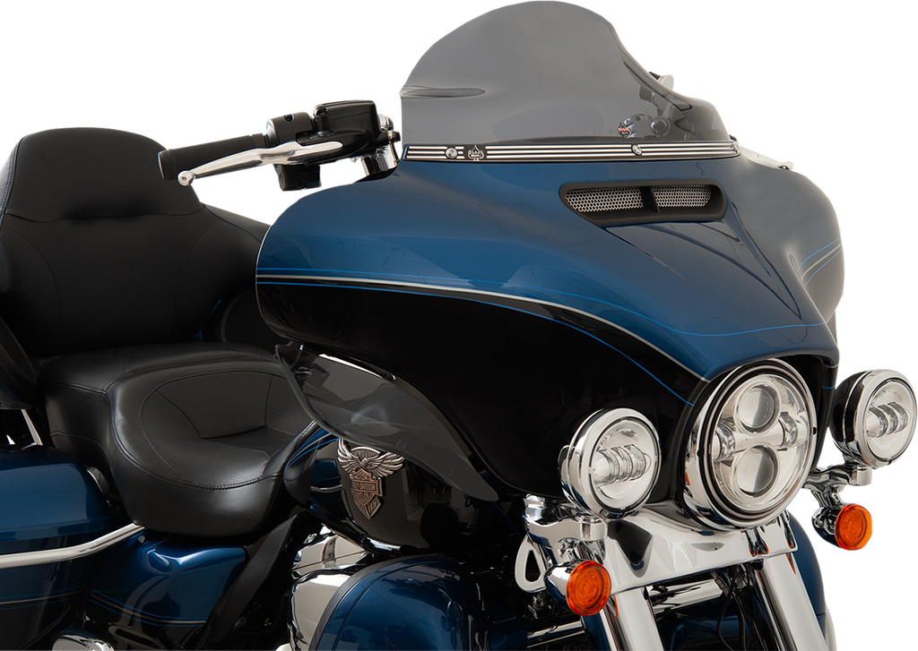 Flare® Windshield Trim - Logo - Black Contrast - '14-'25 FLH