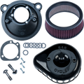 Mini Teardrop Stealth Air Cleaner Kit - Gloss Black