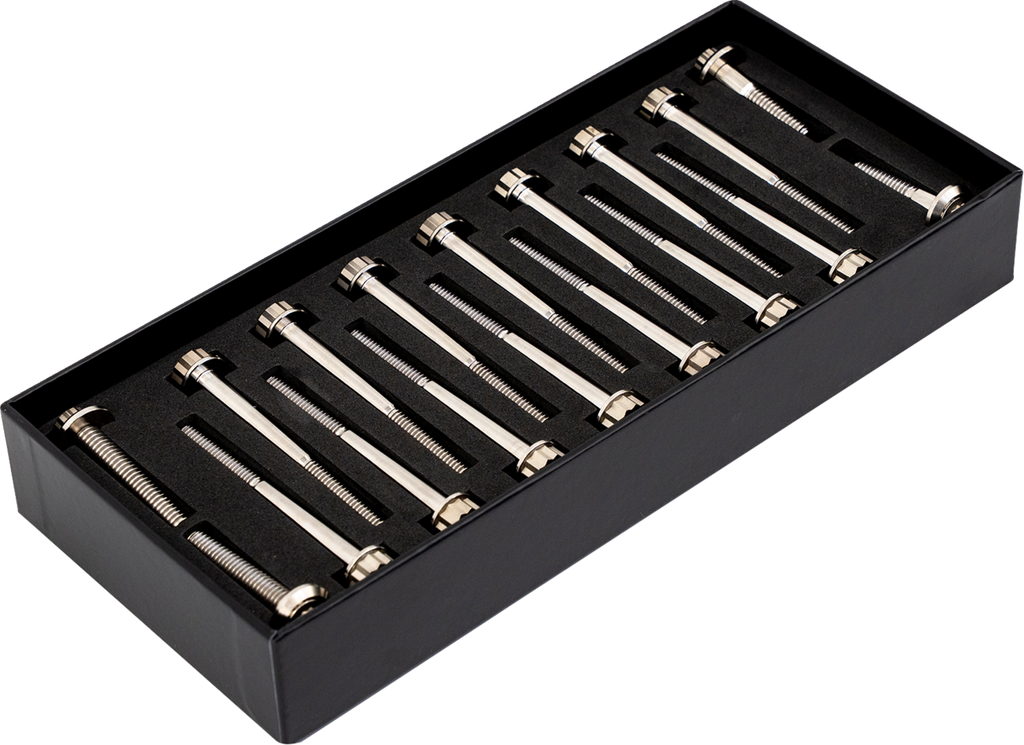 Bitchin' Bolts Hardware Kit - Titanium - M8 - Crankcase
