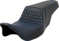 Step-Up Seat - Honeycomb - Blue Stitching - FL '08-'23