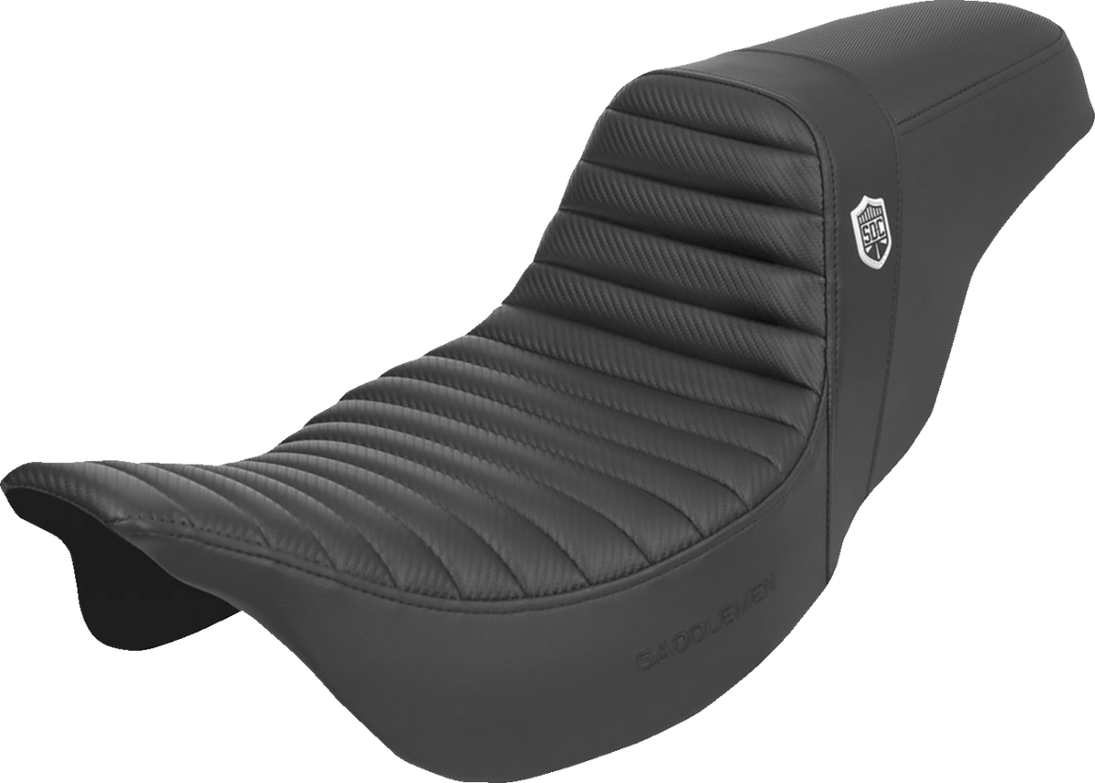 Pro Series SDC Performance Seat - w/o Backrest - Tuck-n-Roll/Carbon Fiber - Gripper - FL '08-'23