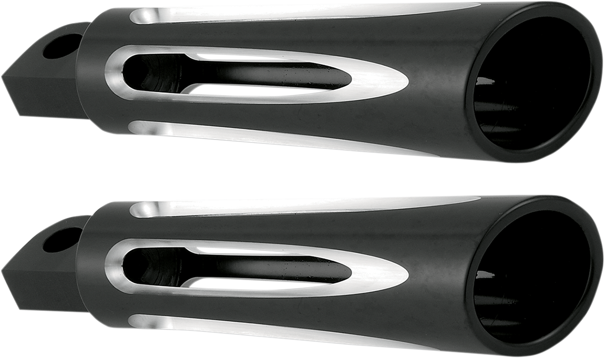 Foot Pegs - Deep Cut - Black