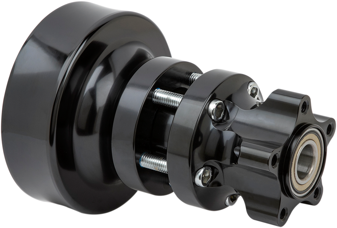 Hub - Cartridge - Rear/Single Disc - Black - '09-'26 Touring/Trike