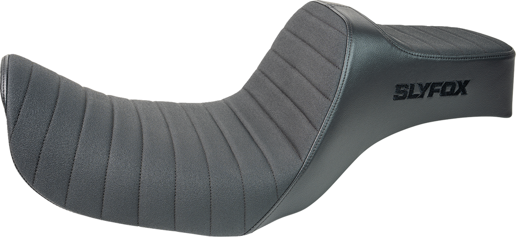 High Noon Seat - Vinyl - Classic Stitch - Black Logo - Dyna '06-'17