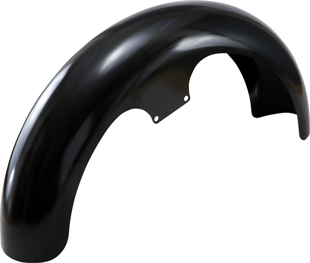 Wrapper Front Fender - Black - 21" Wheel - HD Dyna/Softail