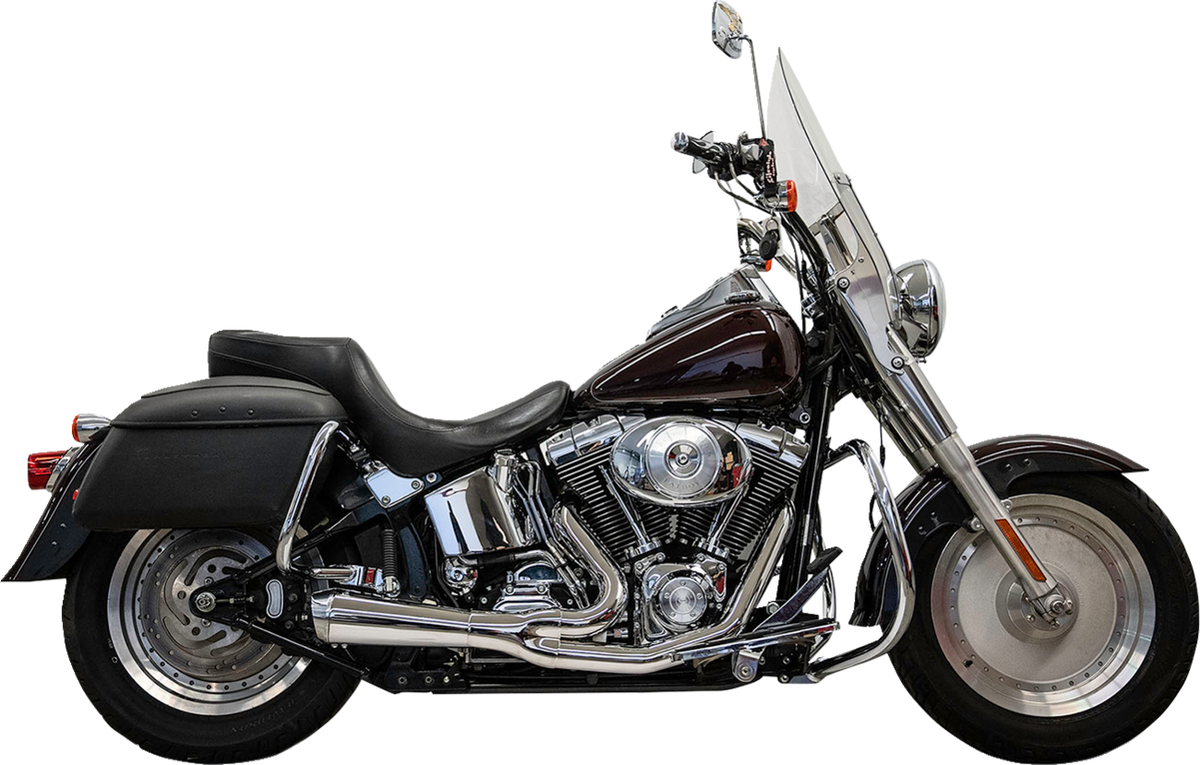 2-into-1 Ripper Exhaust System - Short - Chrome - Twin Cam S