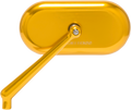 Mirror - Side View - Oval - Gold - Left