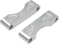 Hugger Front Fender Mounting Blocks - For 21" Wheels - Satin