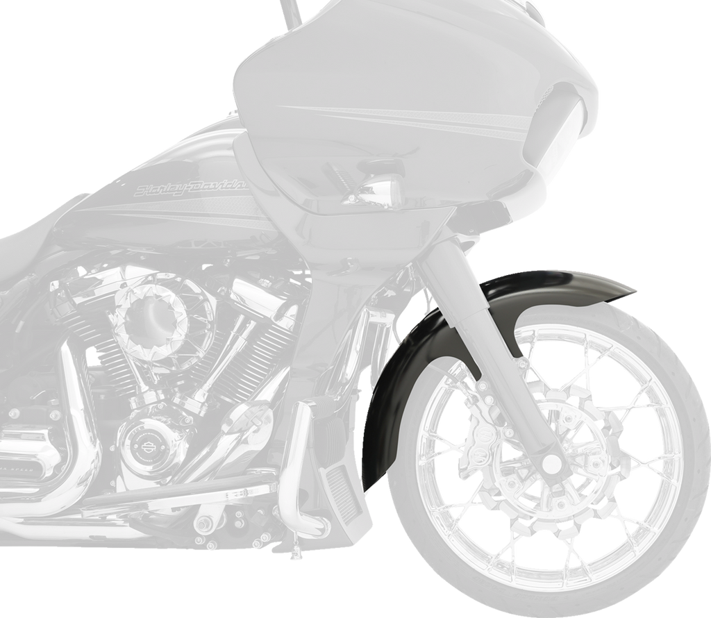 Henry Front Fender - Black - 16"-19" Wheel - HD Touring/Trike
