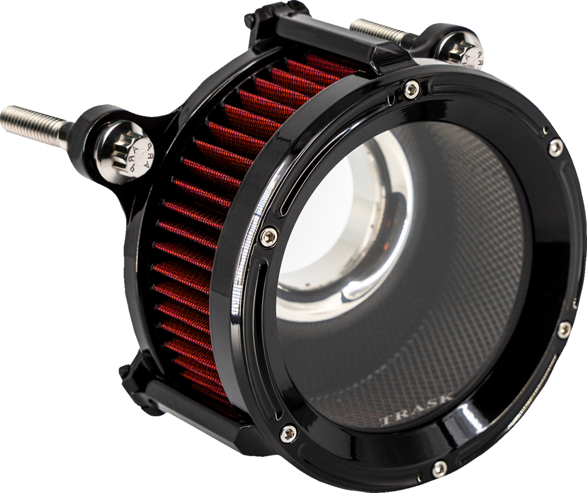 Assault Charge High-Flow Air Cleaner Kit - Gloss Black