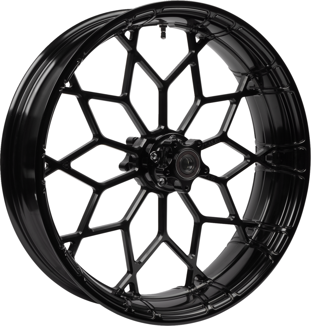Wheel - Fat Factory - Forged - Front - Black - 21x5.5