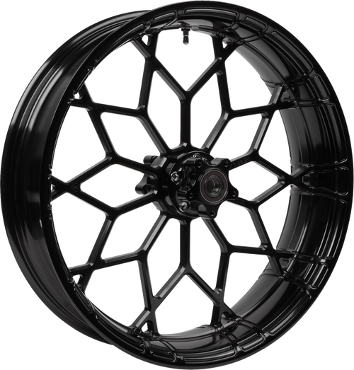 Wheel - Fat Factory - Forged - Front - Black - 21x5.5