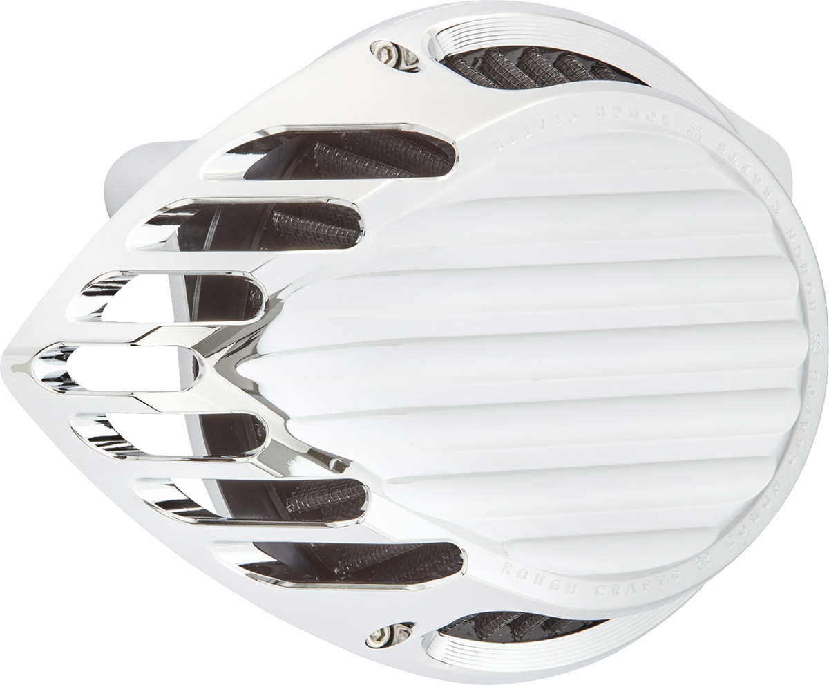 Rough Craft Air Cleaner Kit - Chrome