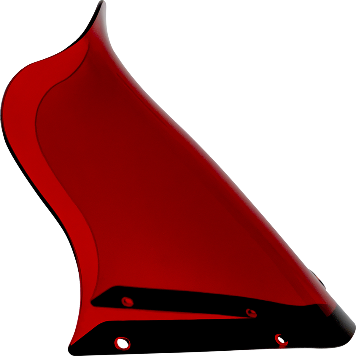 Kolor Flare® Windshield - 12-1/2" - Red - Saddlemen S-RT Fairing