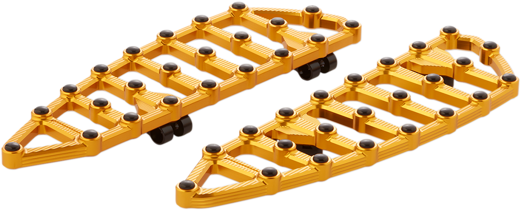 MX Driver Floorboards - Gold