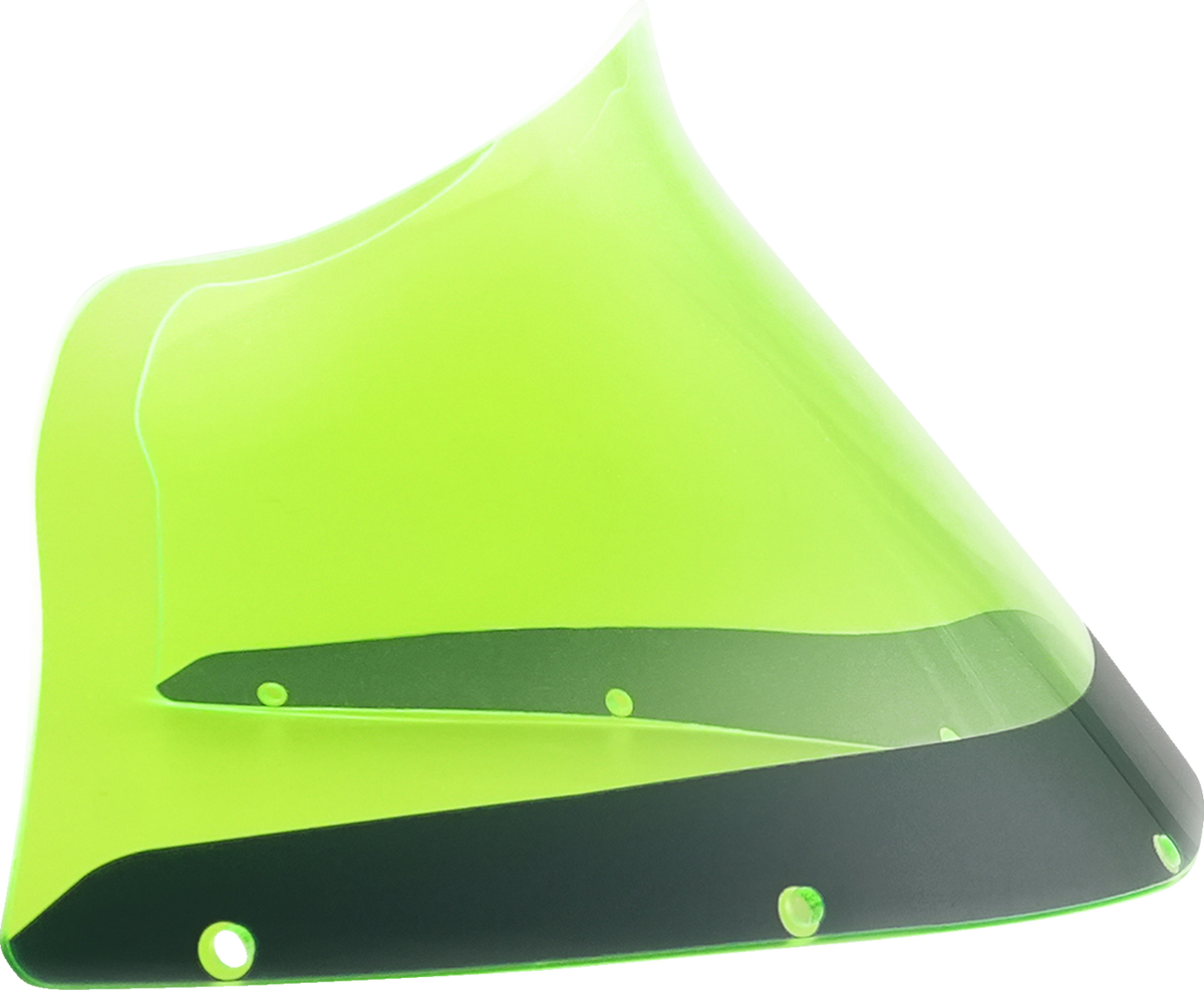 Ice Flare® Windshield - 9" - Green Ice - FXRP Fairing