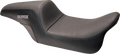 Drifter Seat - Gray Logo - Smooth Vinyl - Carbon Fiber - FL '97-'07