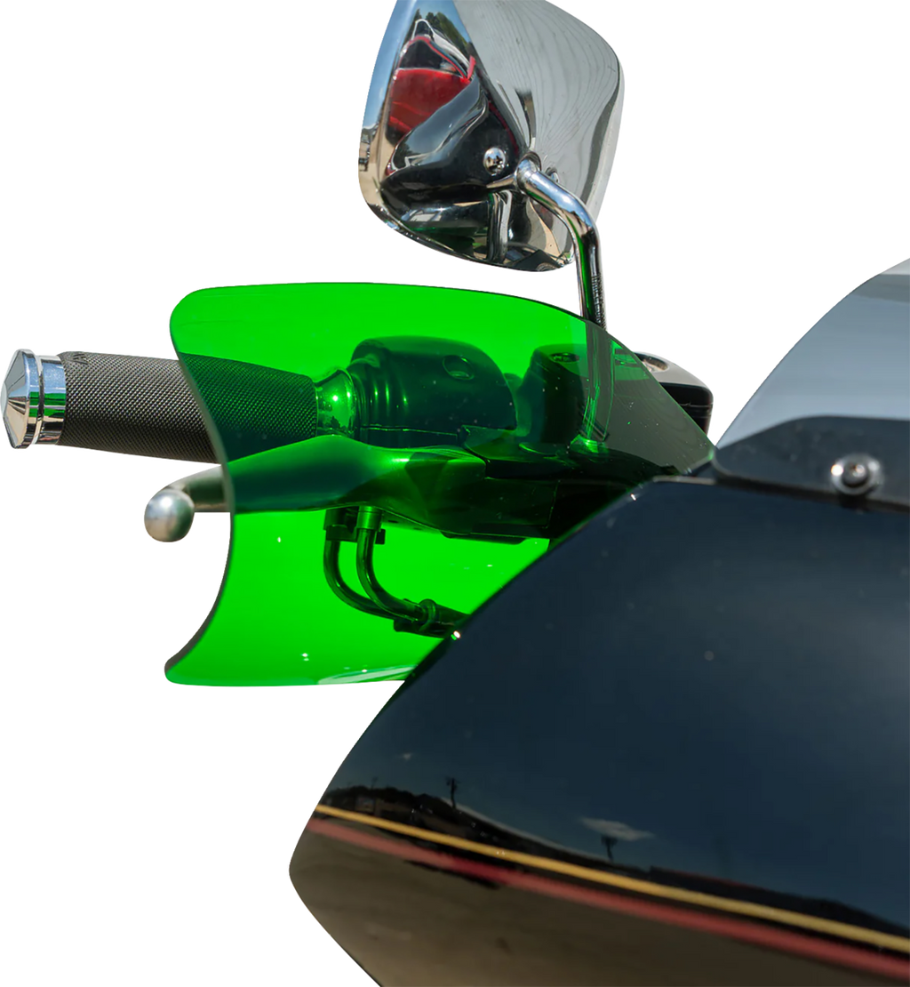 Flare® Handguards - Harley-Davidson Cable Clutch - Green