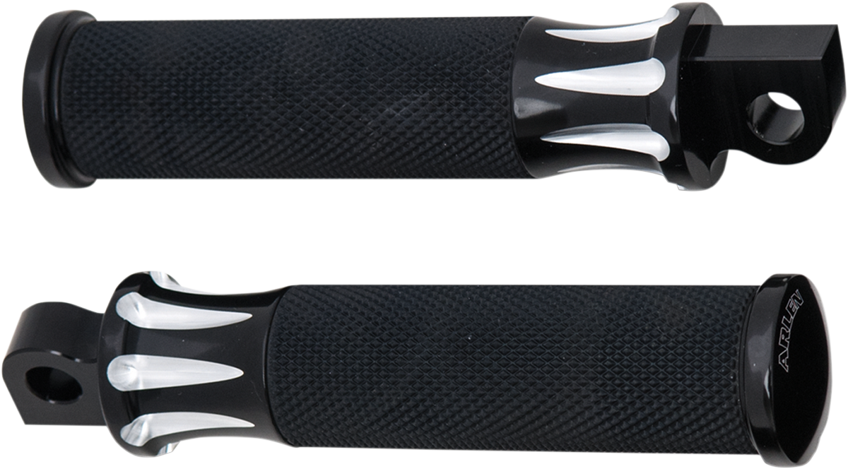 Foot Pegs - Deep Cut - Black