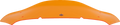 Kolor Flare® Windshield - 6-1/2" - Orange - '23-'26 FLHX/FLHLT