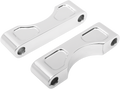 Hugger Front Fender Mounting Blocks - 7/8" wide - For 16"/17"/18"/19" Wheels - Satin