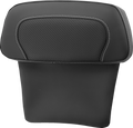 Chopped Tour Pak Backrest Pad - RoadSofa™ - Carbon Fiber Inset - FLT/FLH '14-'23