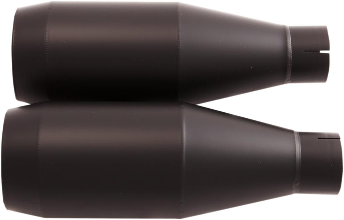 Slip-On Mufflers - Black - Scout