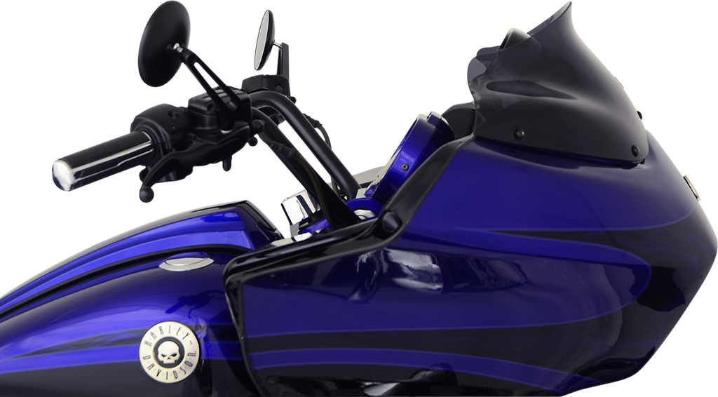 Sport Flare® Windshield - 8" - Smoke - '98-'13 FLTR