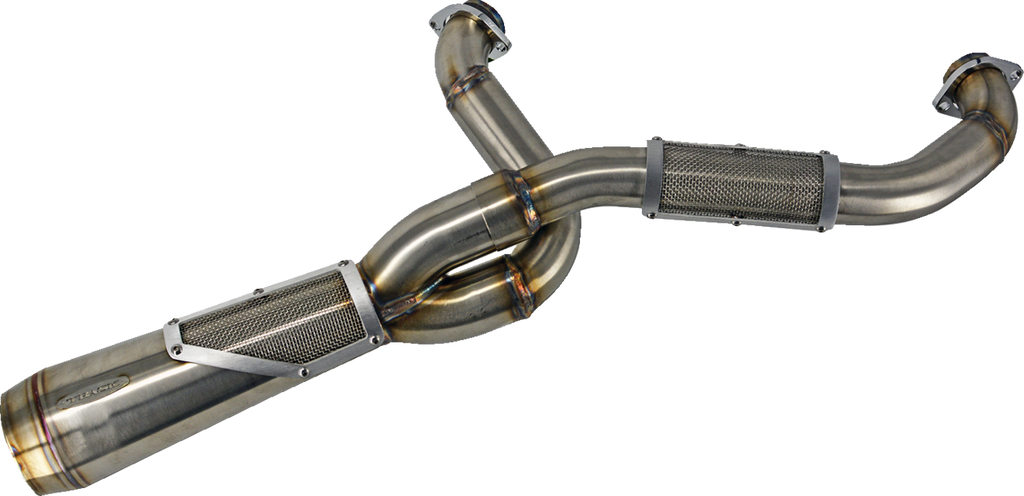 2-into-1 Big Sexy Exhaust System - Raw Stainless Steel