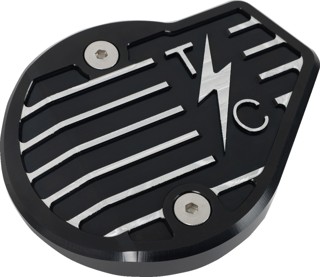 Cam Cover - Gen 2 - Finned - Twice Cut - Black - M8