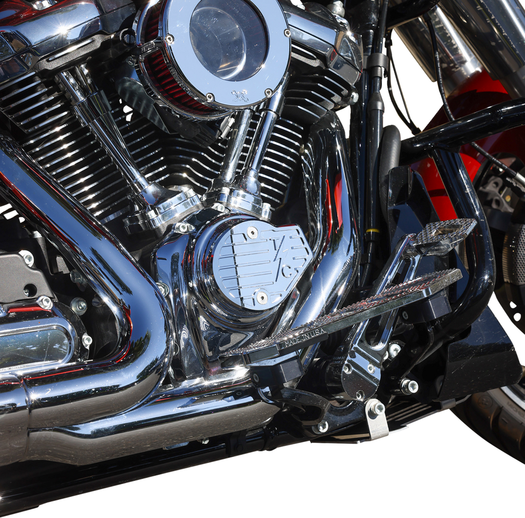 Cam Cover - Gen 2 - Finned - Chrome - M8