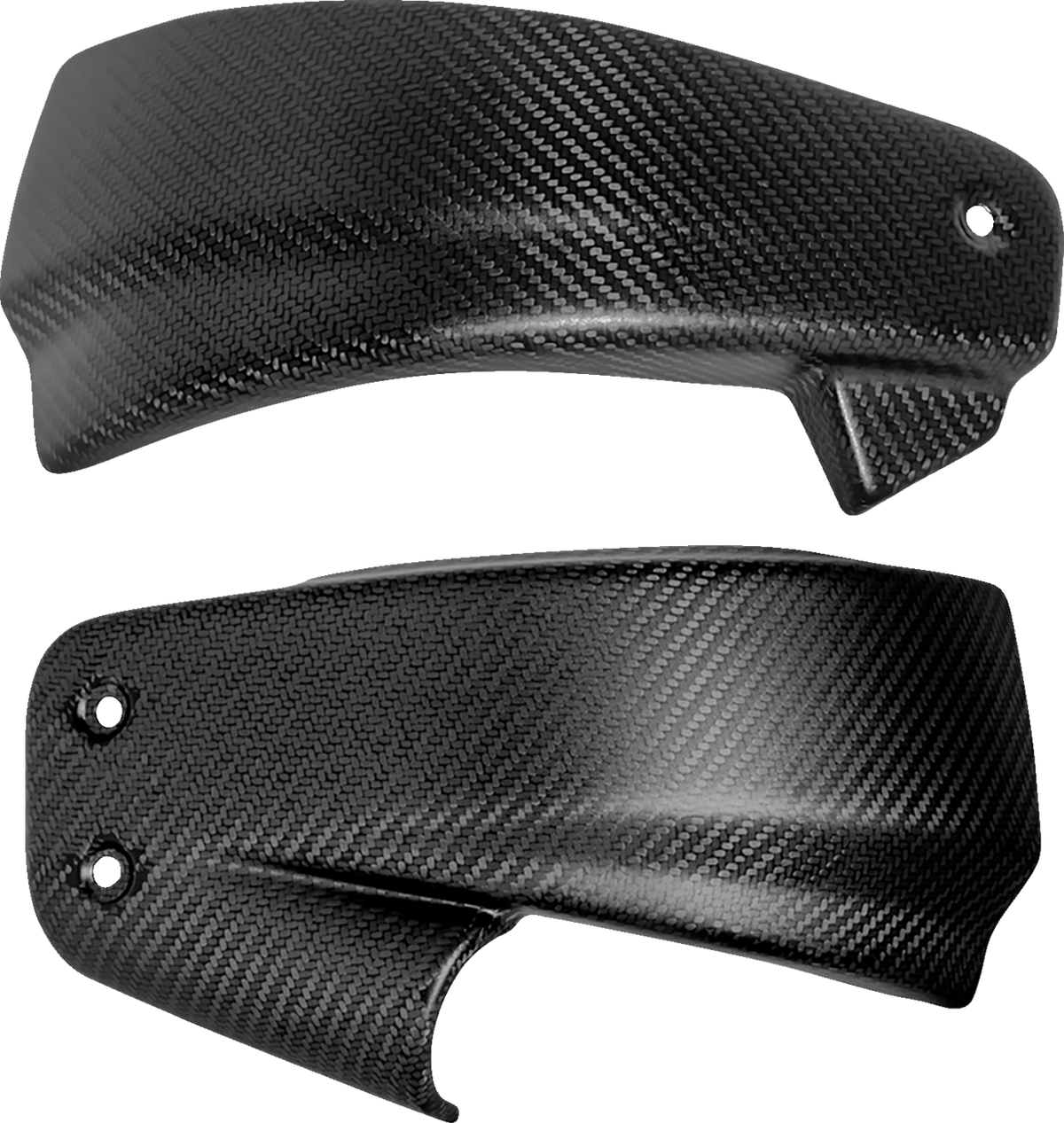Side Covers - Carbon Fiber/Matte - HD Softail '18-'24
