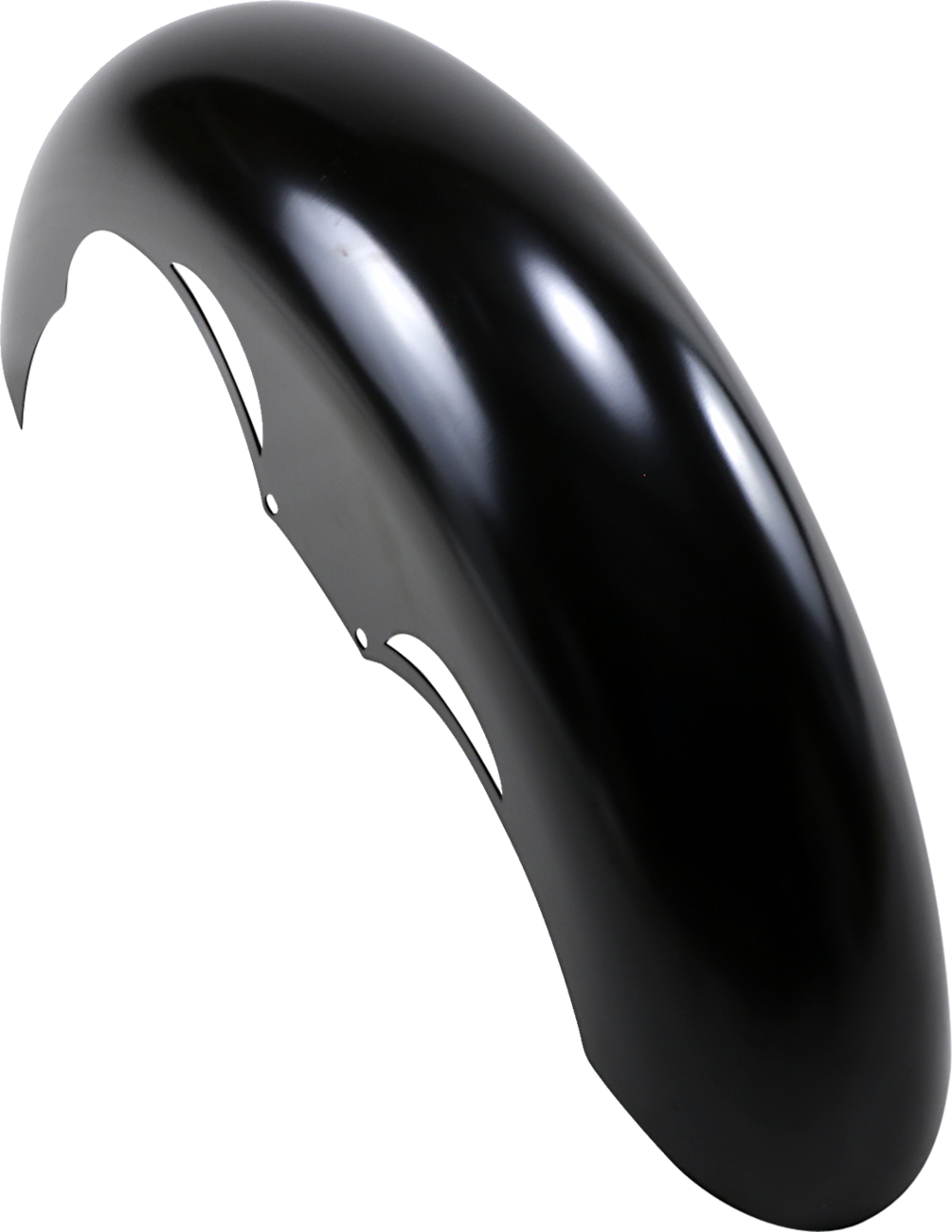 Tude Front Fender - Black - 16"-19" Wheel - HD Touring/Trike