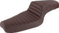Step-Up Seat - Front Tuck-n-Roll/Rear Lattice Stitch - Brown