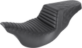 Step-Up Seat - Front Tuck-n-Roll/Rear Lattice Stitch - Black - FL '08-24