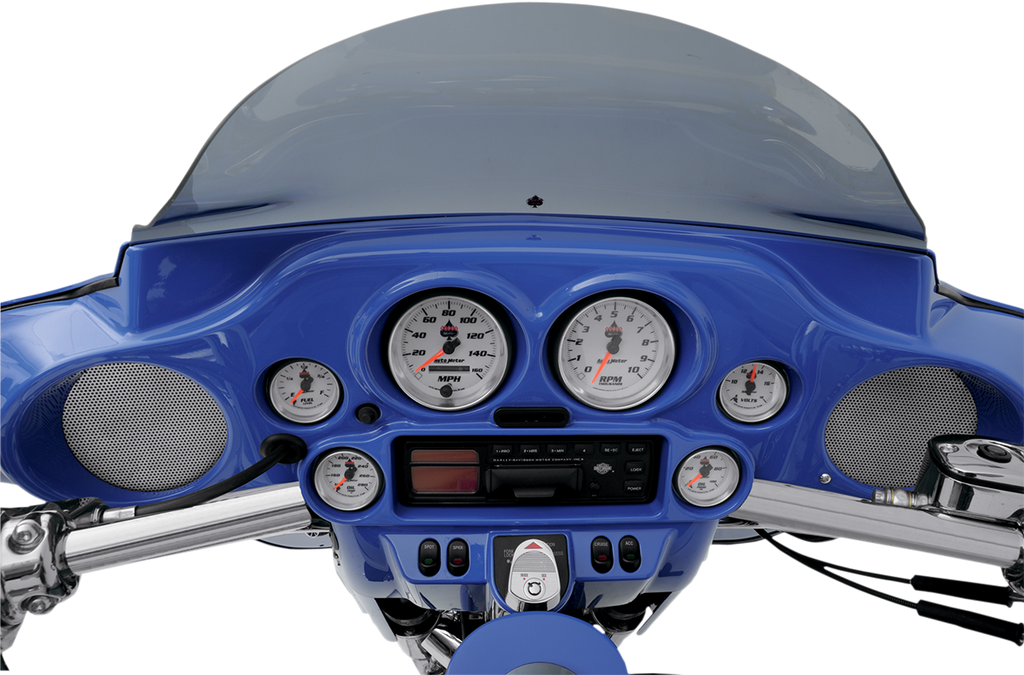 Speaker Grilles - Front - '99-'13 FLHT/FLHX