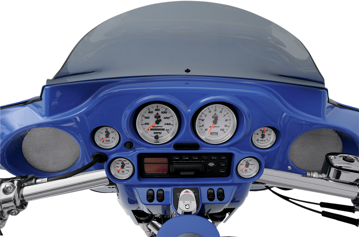 Speaker Grilles - Front - '99-'13 FLHT/FLHX
