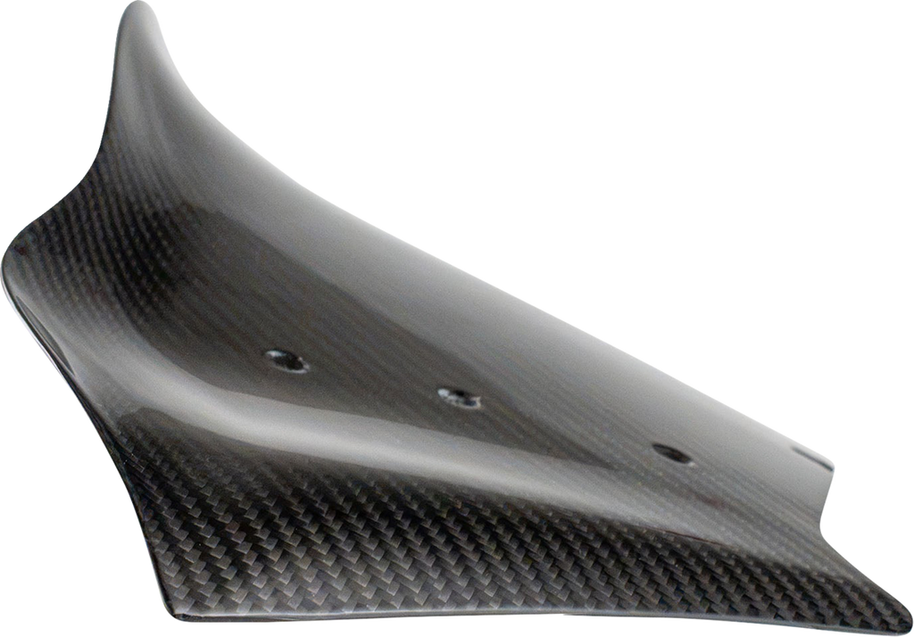 Flare® Windshield - 8" - Carbon Fiber - '23-'26 FLHX/FLHLT