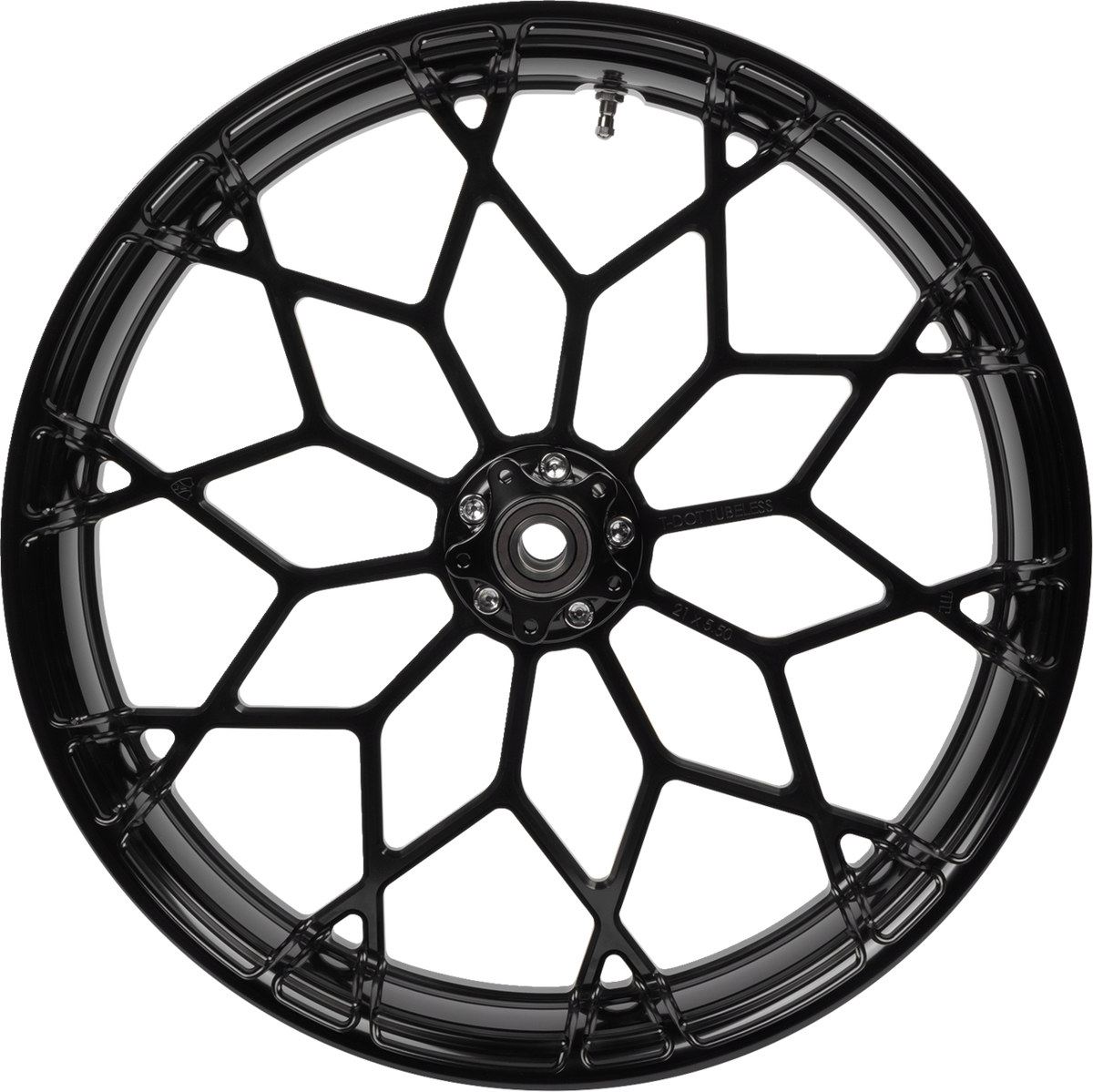 Wheel - Fat Factory - Forged - Front - Black - 21x5.5