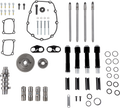 Camshaft Kit - 496 Gear Drive - Black Pushrod Tubes - M8