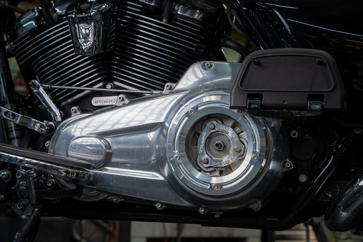 Assault Derby Cover with Window - Raw - Touring/Trike