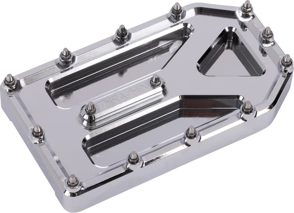 Aggressor Brake Pedal Pad - Chrome - Touring