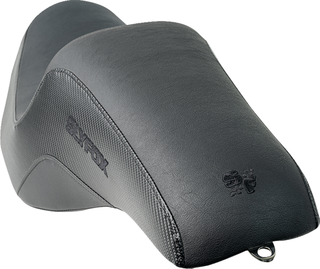 Drifter Tour Seat - Vinyl w/ Slipstop - Black Logo - FL '23-'24